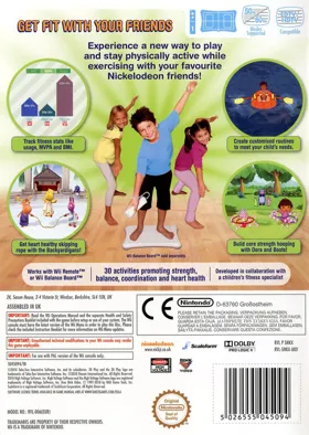 Nickelodeon Fit box cover back
